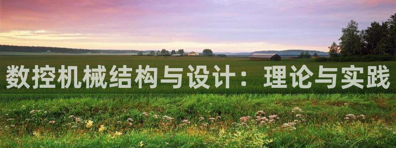 天辰娱乐1980:数控机械结构与设计:理论与实践
